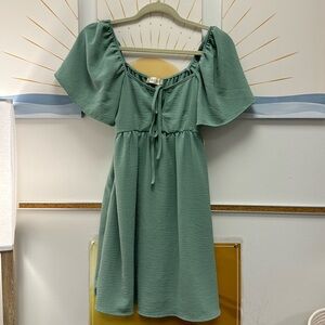 NWT Alter’d State Sage Green Dress XS